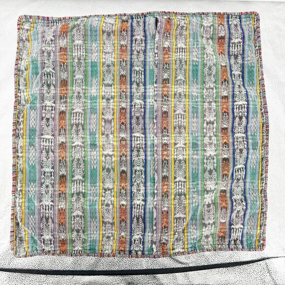 Home Decor Boho Artsy Southwestern Embroidered Animal Handmade Throw Pillowcase - Picture 6 of 6